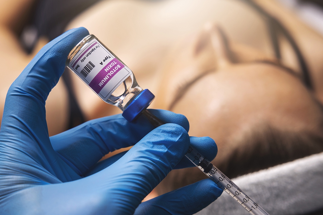 Cosmetic botox injection filling syringe with botulinum toxin Cosmetic botox injection filling syringe with botulinum toxin